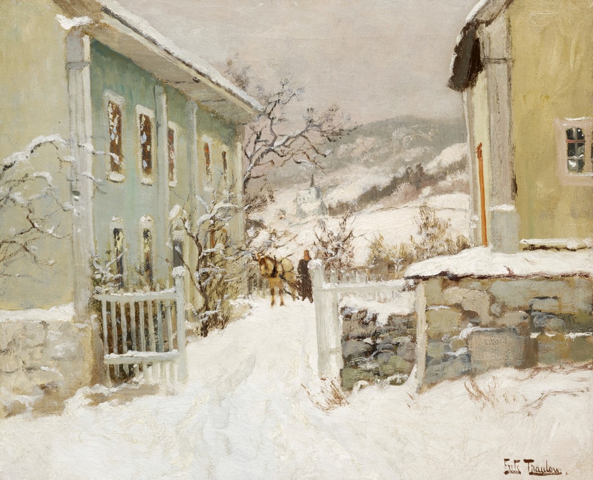 "Compoziție" by Frits Thaulow