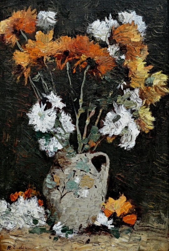 "Pictură. Flori" by Ștefan Luchian