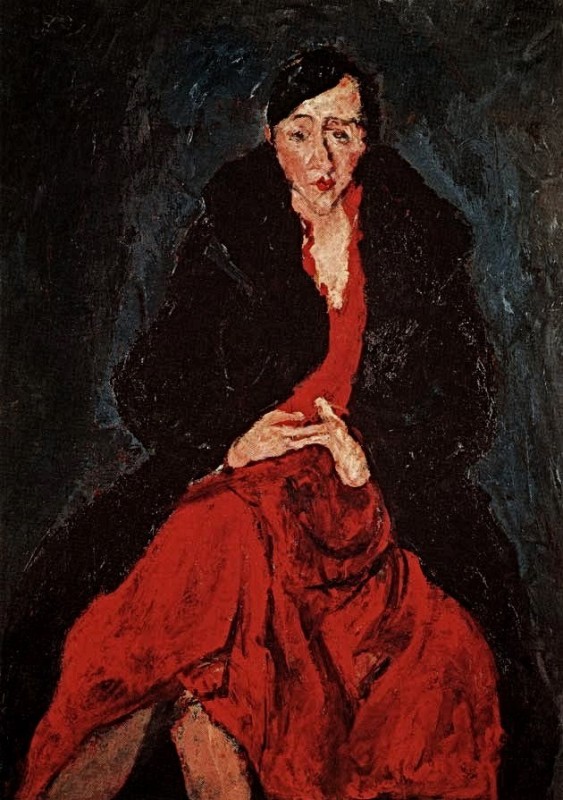 "Painting. Figure" by Chaim Soutine