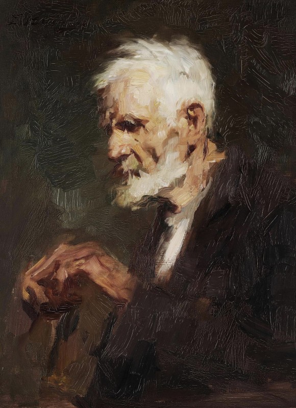 "Painting. Portrait" by Spyros Vikatos