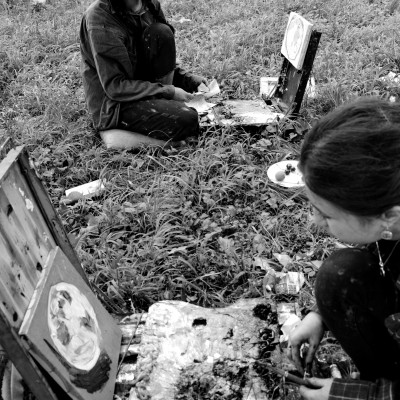 ... начало летнего пленэра / 8-й, 10-й и 11-й кл. /