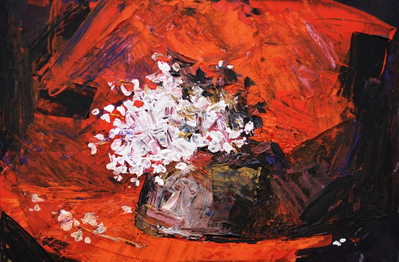 "Рисунок. Цветы" by Наталиа Фостиcа, 200x300m, акварель