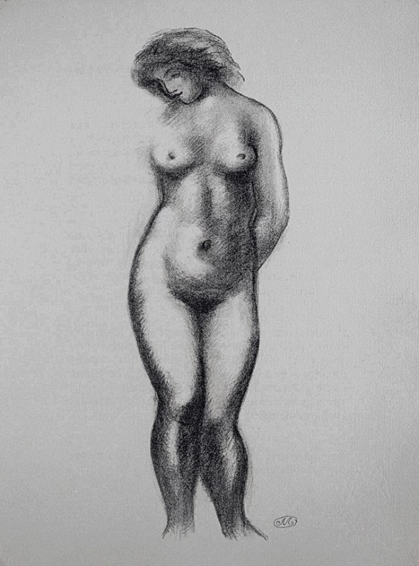 "Desen. Nud" by Aristide Maillol