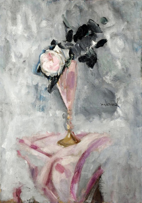 "Pictură. Flori" by Jacqueline Marval