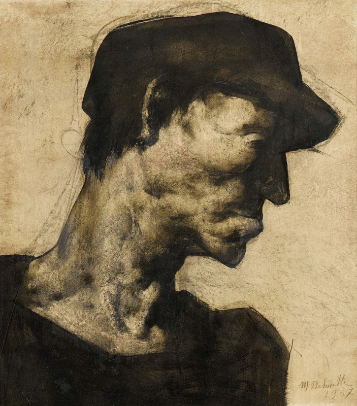 "Painting. Portrait" by Marcel Delmotte