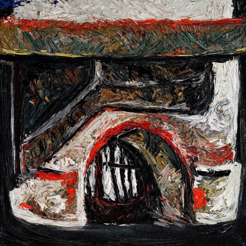 "Studiu. Transilvania" by Vlada Cibuc, 2015, oil on canvas