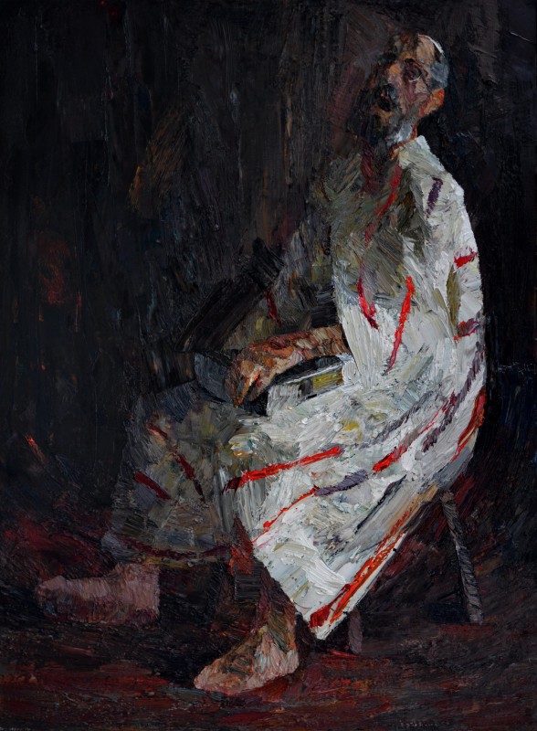 "Painting. Figure. Long term" by Ioan Postică, 800x600mm, oil on canvas