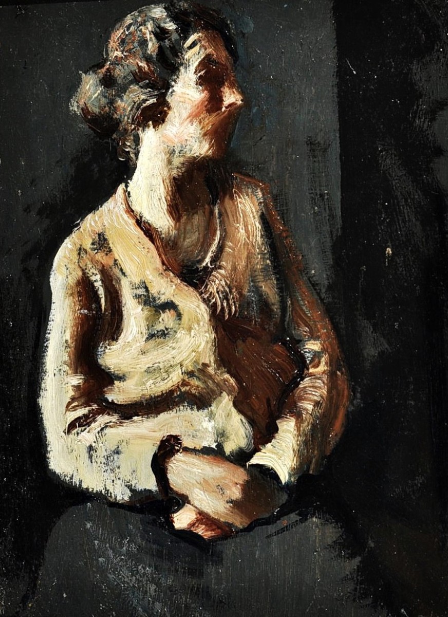 "Painting. Figure" by Eugenio Viti
