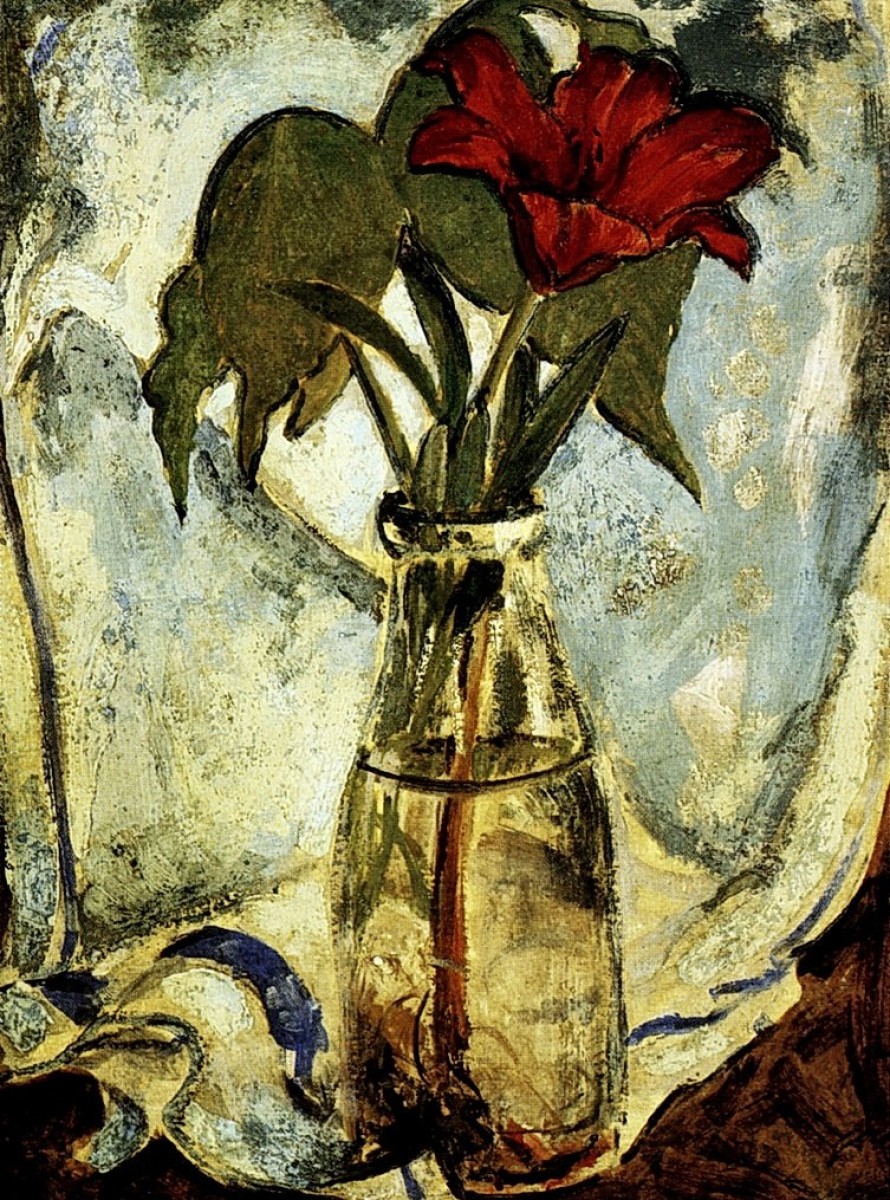 "Pictură. Flori" by Alfred Henry Maurer