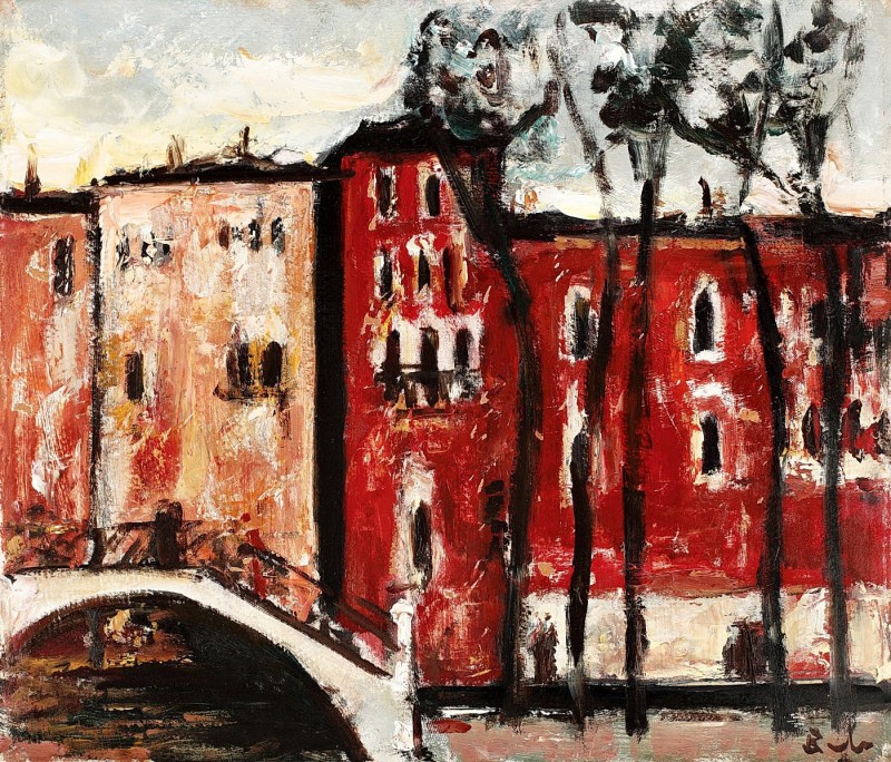 "Pictură. Urban" by Corneliu Baba