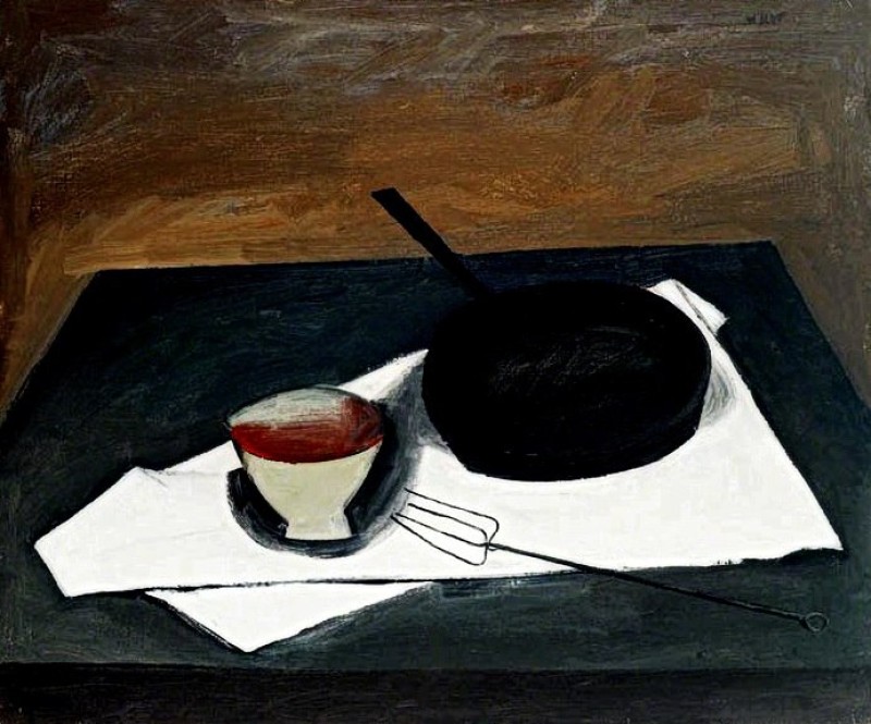 "Pictură. Natură statică" by William Scott