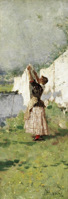 "Composition" by Mosè Bianchi