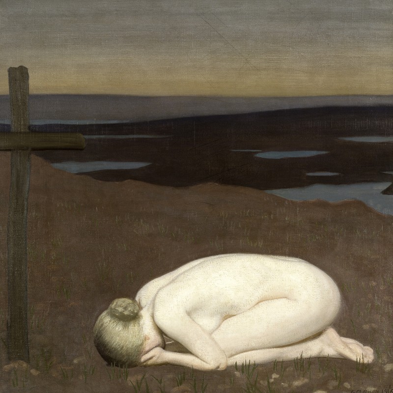 "Painting. Nude" by George Clausen