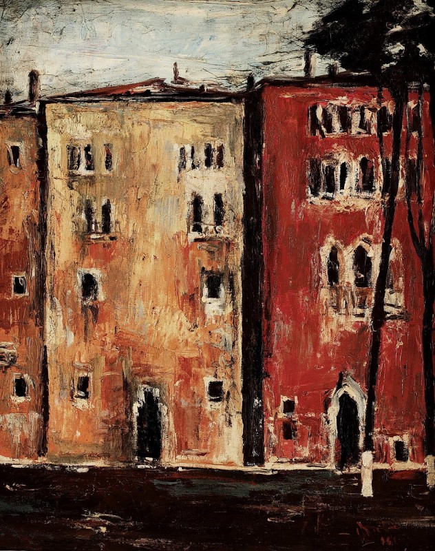 "Pictură. Urban" by Corneliu Baba