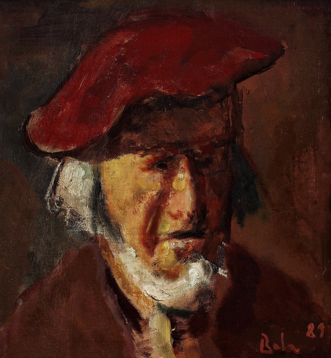 "Painting. Portrait" by Corneliu Baba
