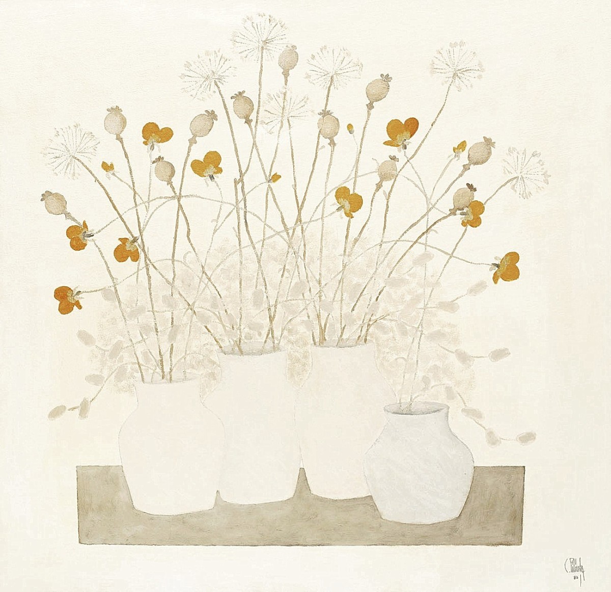 "Painting. Still life" by Constantin Piliuţă