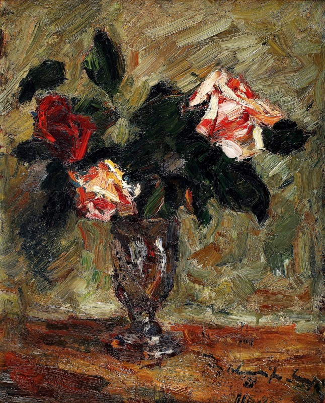 "Pictură. Flori" by Rudolf Schweitzer-Cumpăna