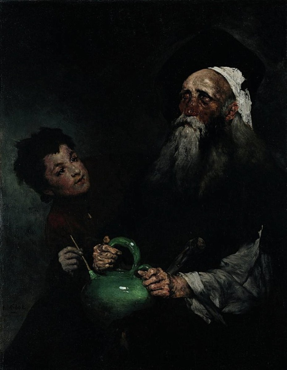"Compoziție" by Théodule Ribot
