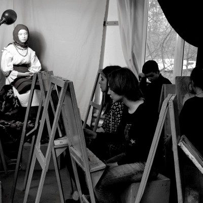 День зарисовок. Ученики Оксаны Цип. 16 января 2017 г.