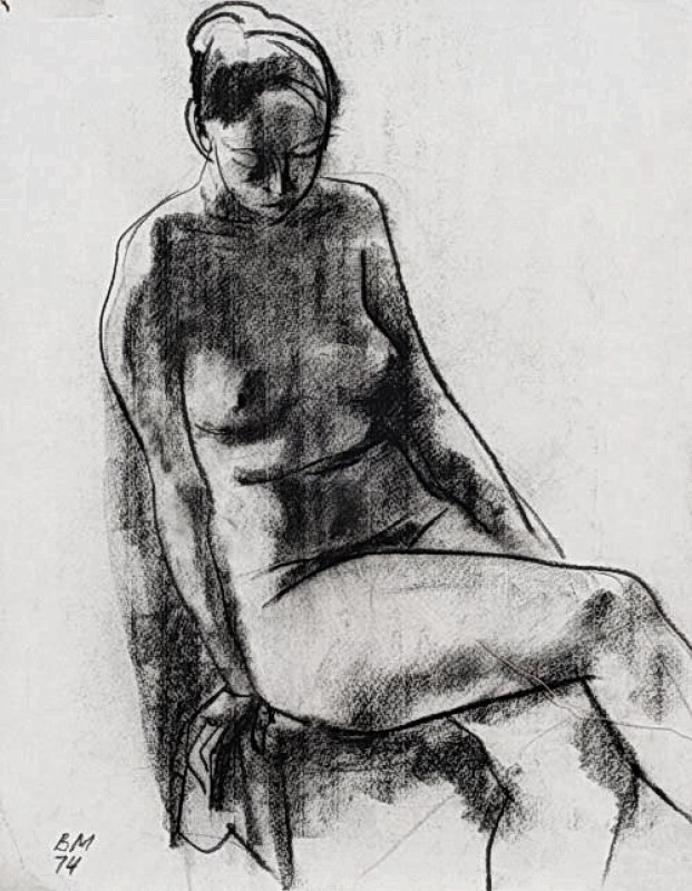 "Рисунок. Обнаженка" by В. А. Минаев