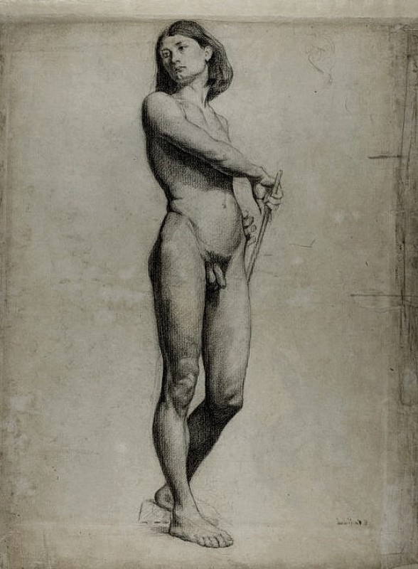"Drawing. Nude" by Jean-Édouard Vuillard
