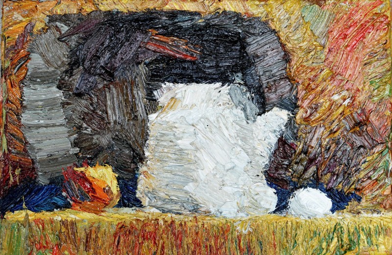 "Studiu" by Ion Golubei, 2014, ulei pe pânză