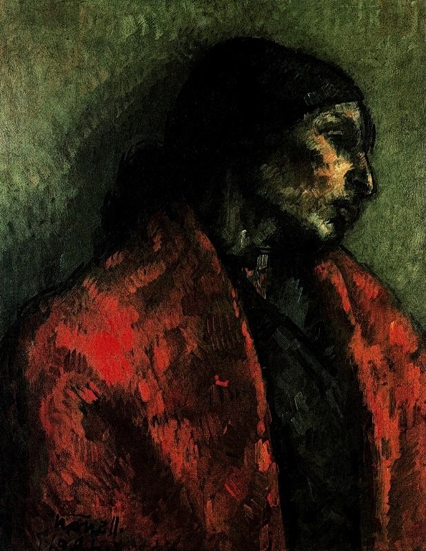 "Painting. Portrait" by Isidre Nonell