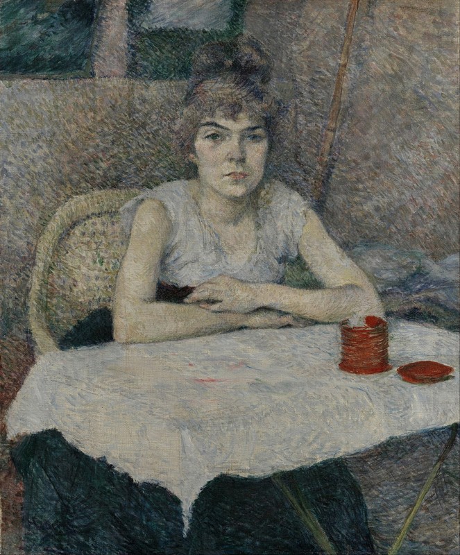 "Composition. Figure" by Henri de Toulouse-Lautrec