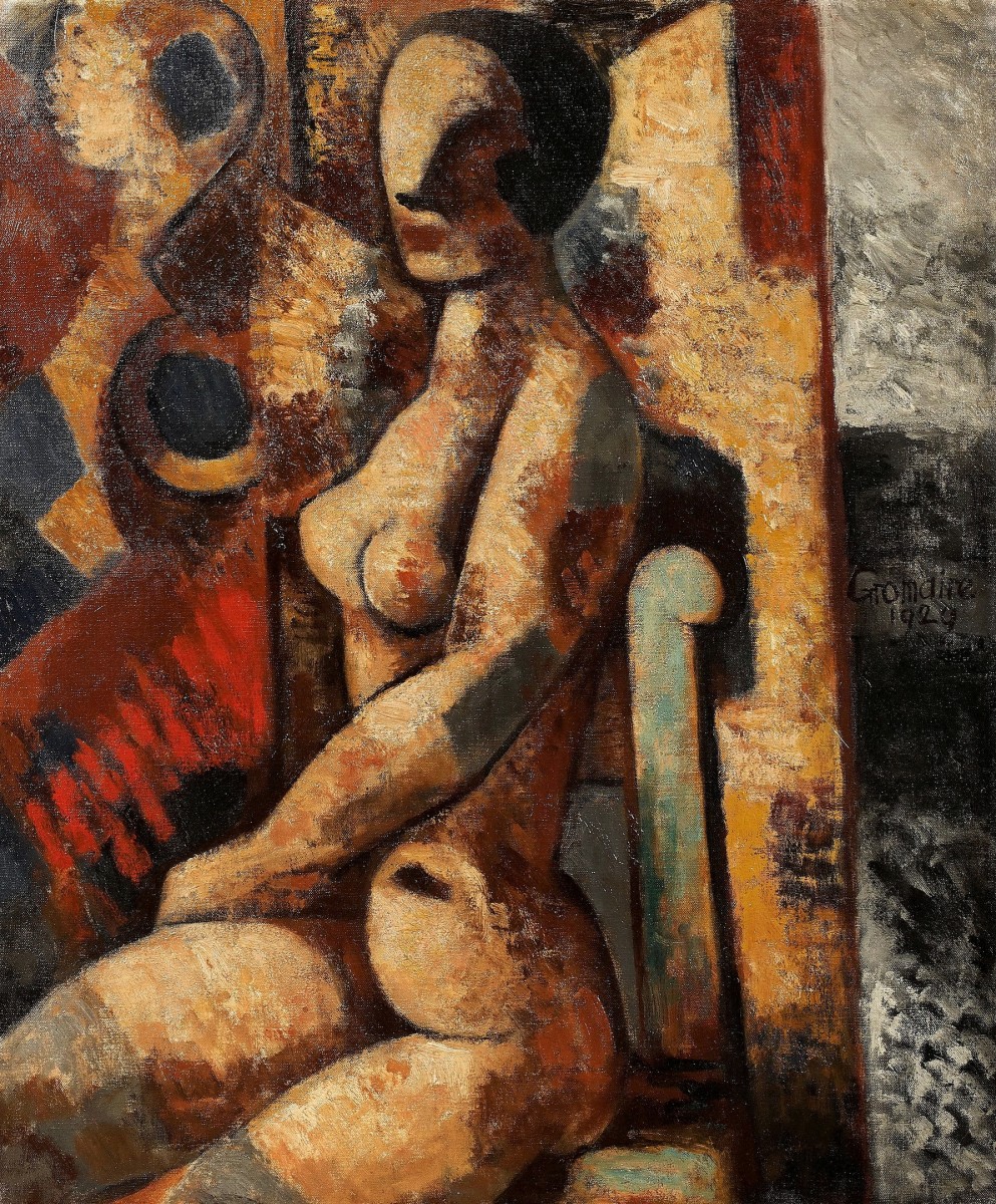 "Painting. Nude" by Marcel Gromaire