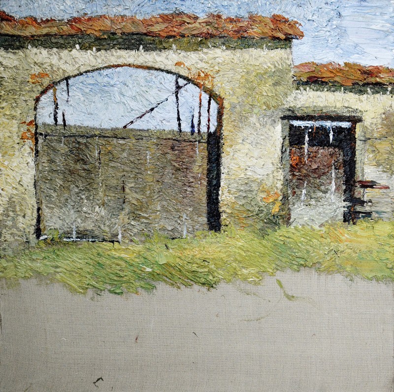 "Studiu" by Веаcеслав Узун, 2015, 420x420mm, масло / холст