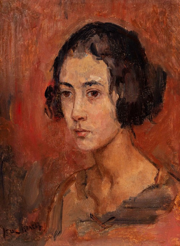 "Pictură. Portret" by Isaac Israëls