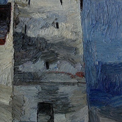 "Живопись. Пленэр. Продолжительный" by Александра Cлапатиуc, 520x300mm, масло / холст