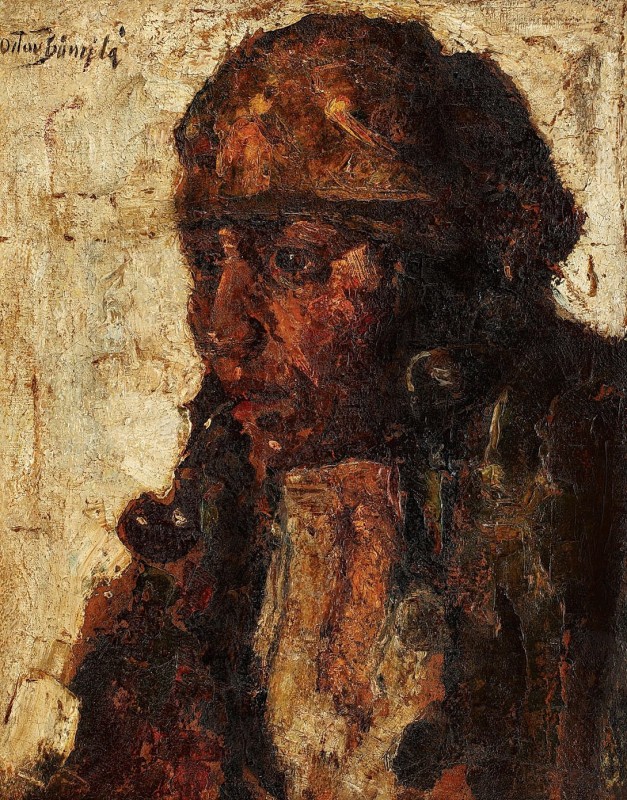 "Painting. Portrait" by Octav Băncilă