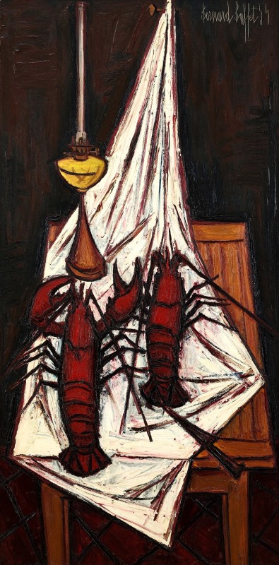 "Pictură. Abstract. Natură statică" by Bernard Buffet