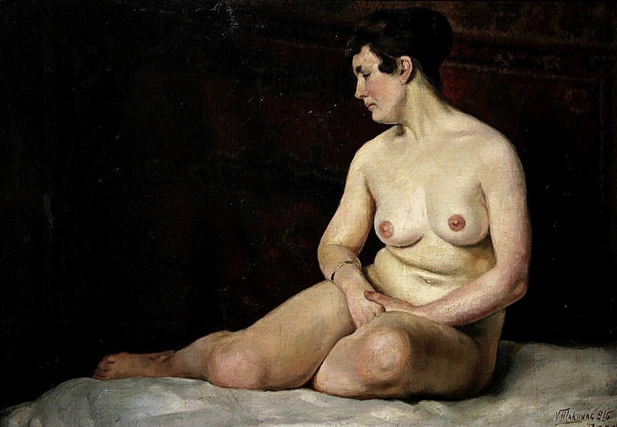 "Painting. Nude" by Vladimir Filakovac