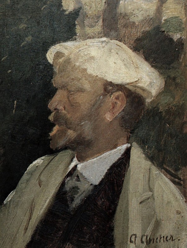"Painting. Portrait" by Anna Ancher
