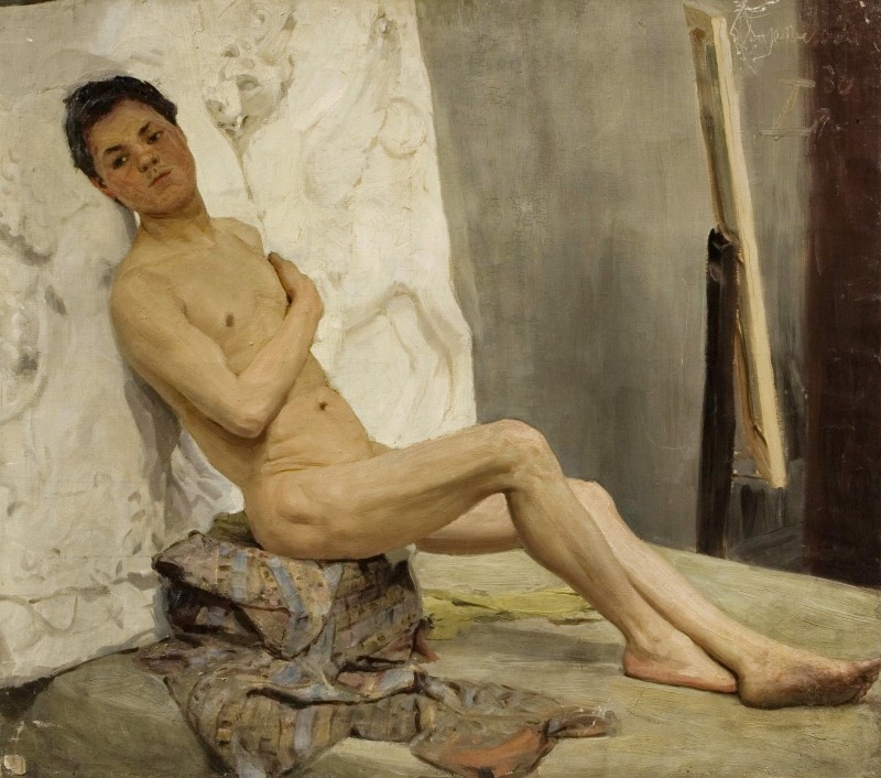 "Painting. Nude" by Gavriil Nikitich Gorelov