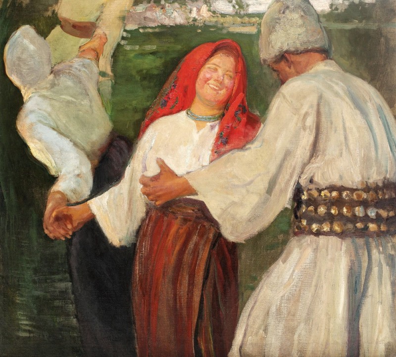 "Composition. People" by Arthur Garguromin-Verona