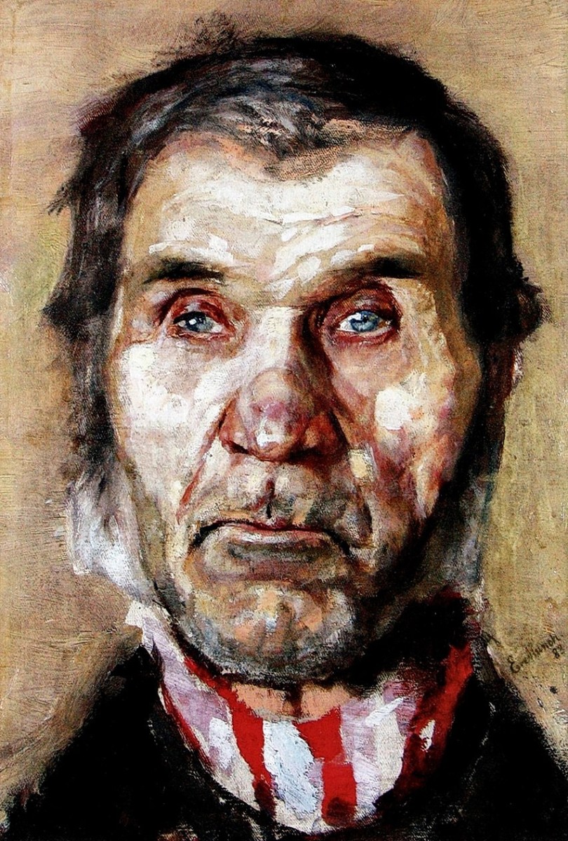 "Painting. Portrait" by Edvard Munch