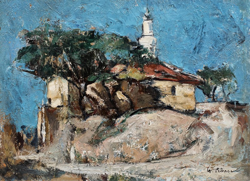 "Composition" by Gheorghe Petrașcu