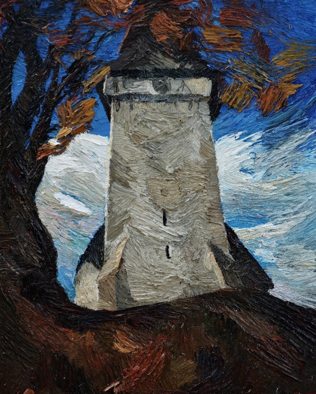 "Painting. Pleinair. Pleinair romania" by Cristina Chelaru, oil on canvas