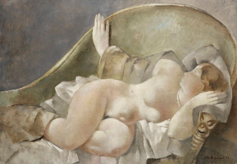 "Pictură. Nud" by Rodolphe-Théophile Bosshard