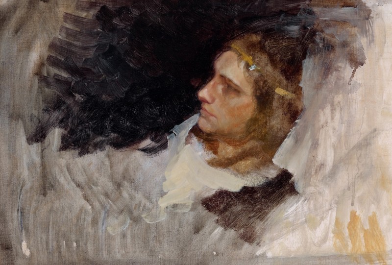 "Painting. Portrait" by Edwin Austin Abbey