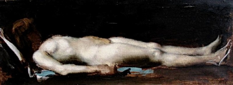 "Painting. Nude" by Jean-Jacques Henner