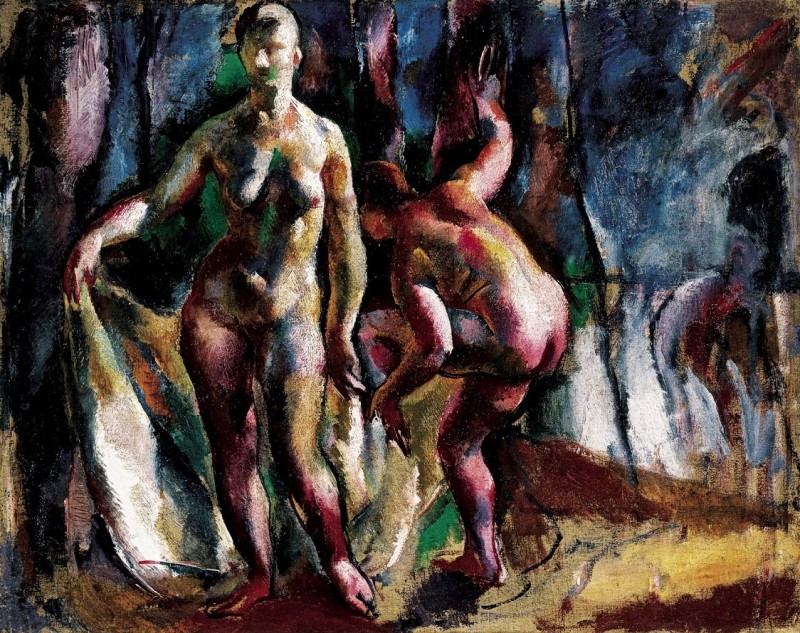 "Nudes" by Aba-Novák Vilmos
