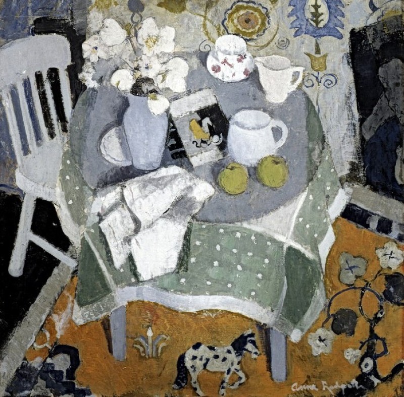 "Pictură. Natură statică" by Anne Redpath