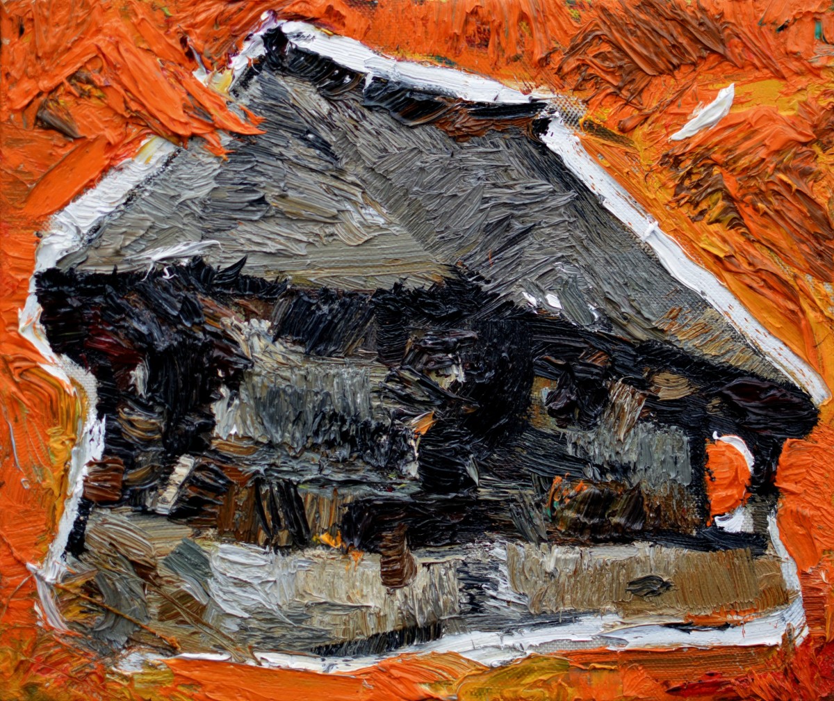 "Painting. Pleinair. Pleinair romania" by Diana Rumeghea, oil on canvas