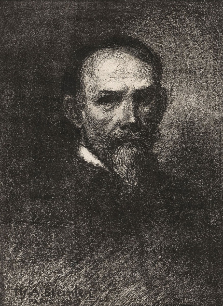 "Painting. Portrait" by Théophile Alexandre Steinlen