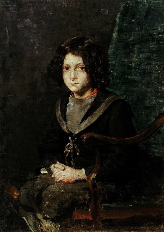 "Pictură. Figură / semifigură" by Ivana Kobilca