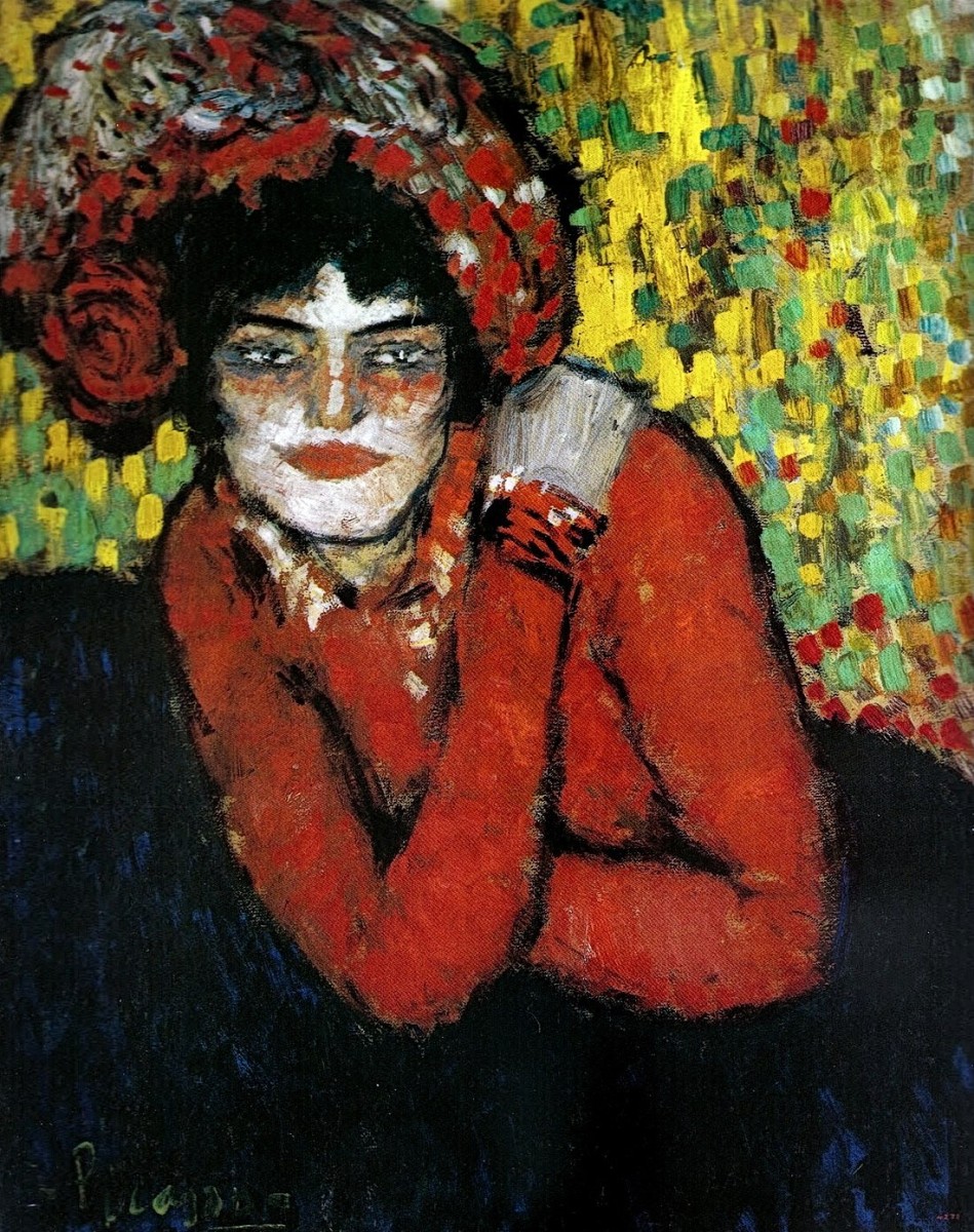 "Pictură. Figură / semifigură" by Pablo Picasso